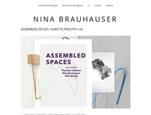 Tablet Screenshot of ninabrauhauser.de